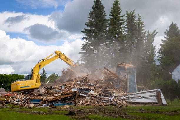 A heavy duty machinery cleanse post construction debris.