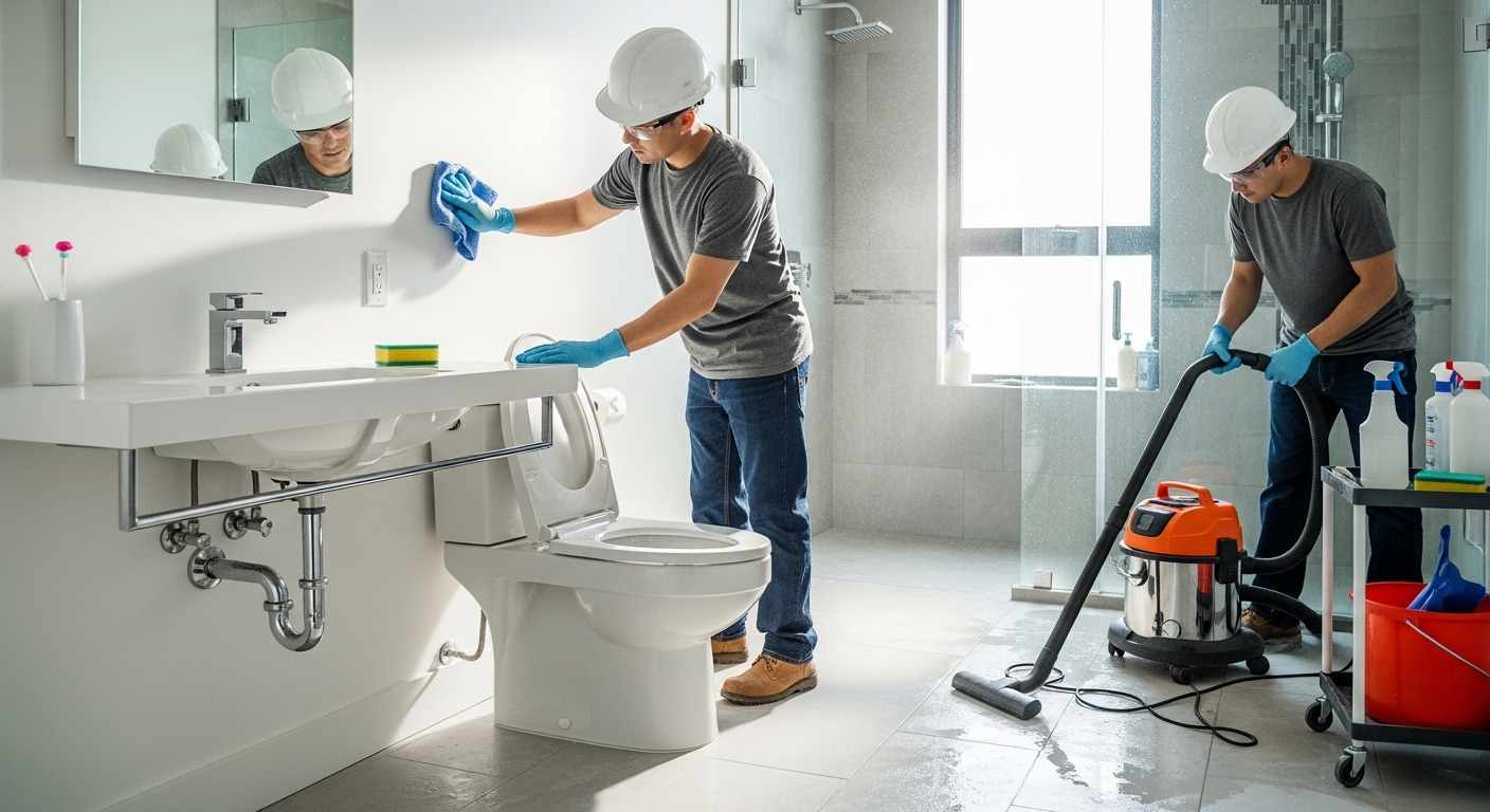 Bathroom Interior Cleaning