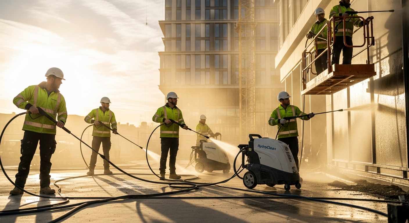 Expert High Pressure Cleaners for Post Construction