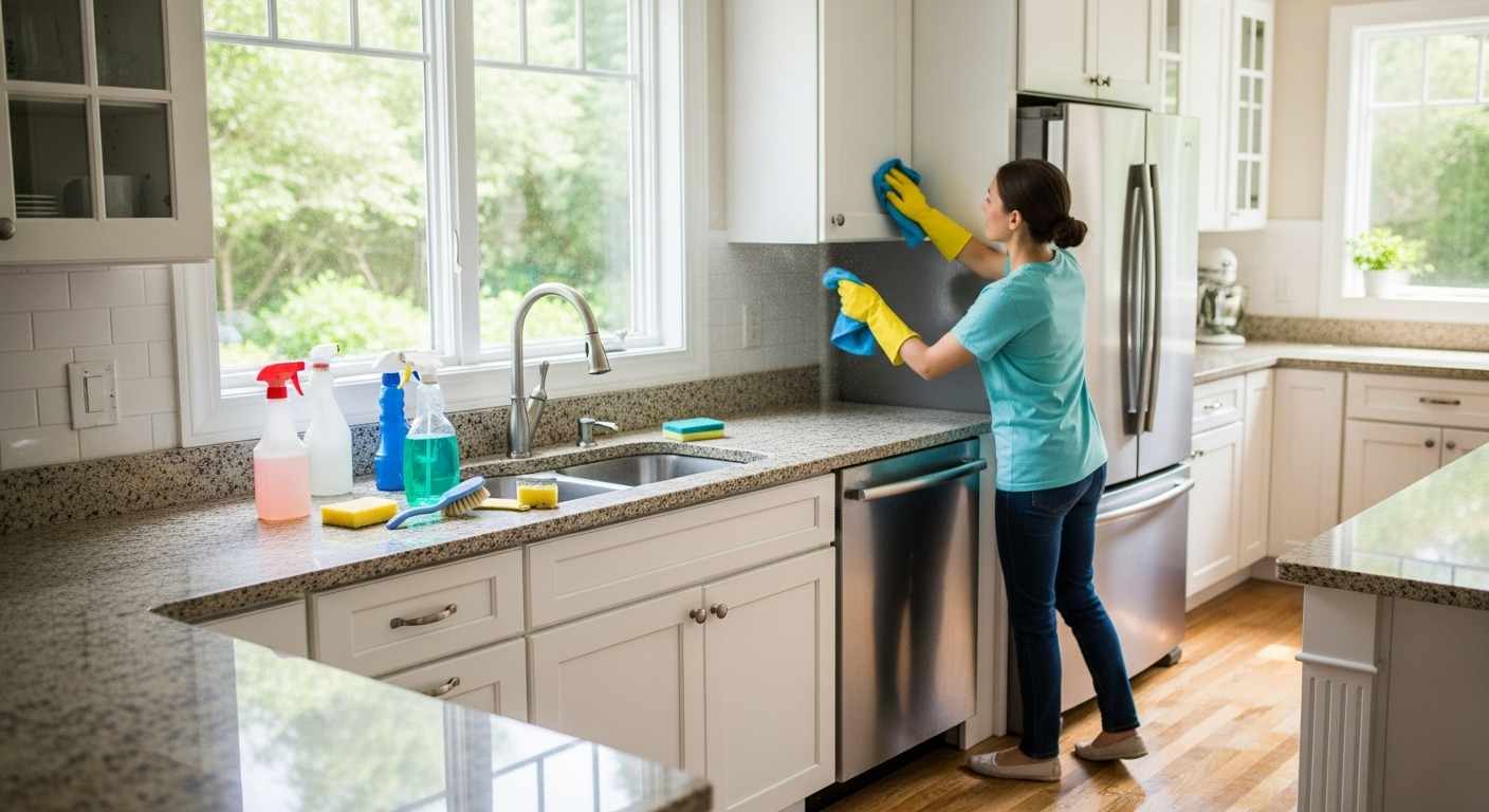 Kitchen Interior Cleaning
