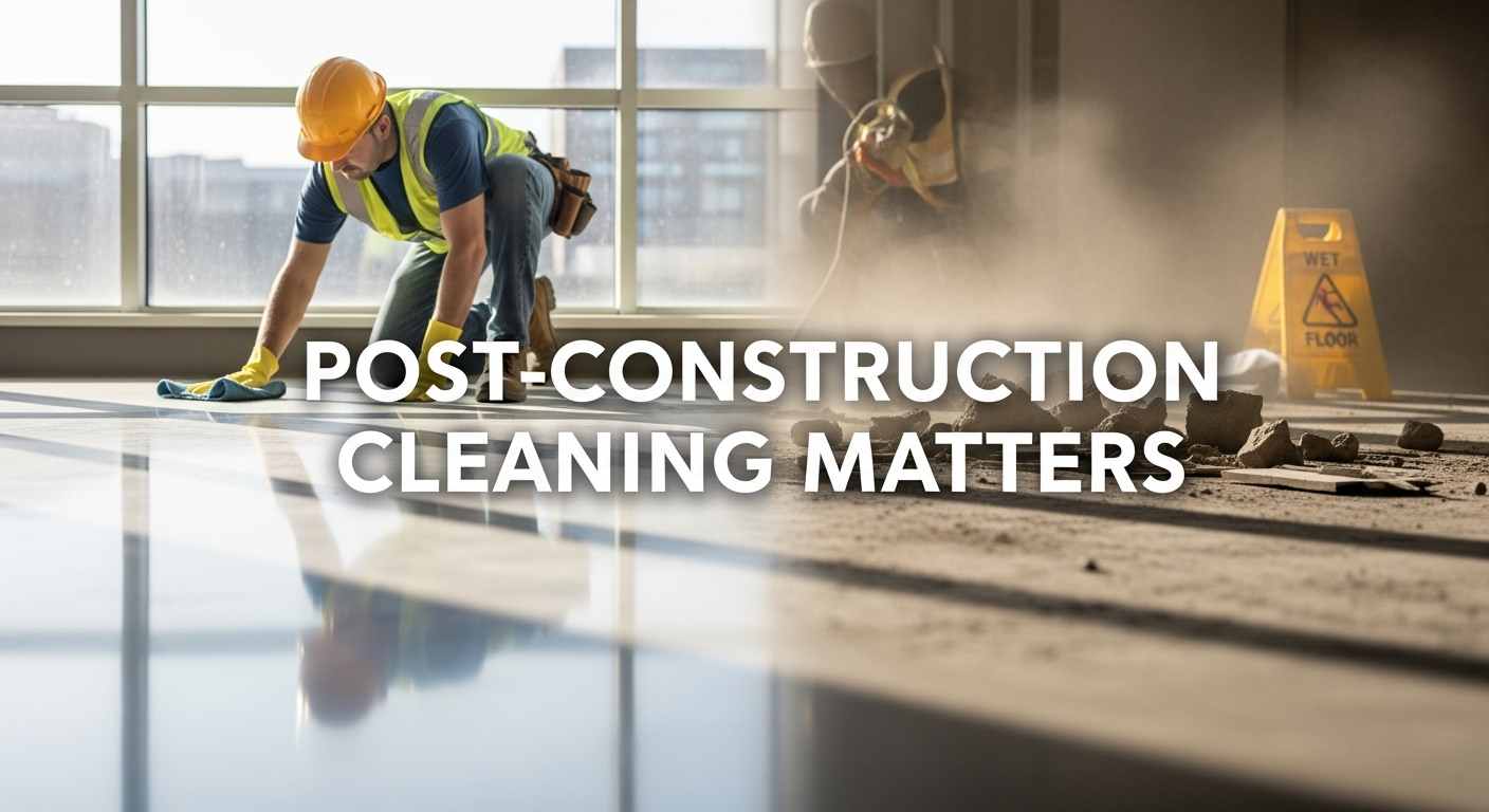 Why Post-Construction Cleaning Matters