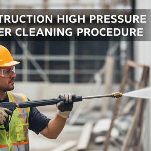 Construction High Pressure Water Cleaning Procedure